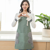 Women Aprons Waterproof Adjustable Neck Strap