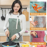 Women Aprons Waterproof Adjustable Neck Strap