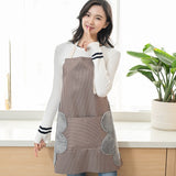 Women Aprons Waterproof Adjustable Neck Strap