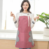 Women Aprons Waterproof Adjustable Neck Strap