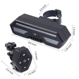 Turn Signal Lights Wireless Remote Control Bicycle Taillights