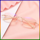 Ultralight Rimless Reading Glasses