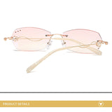 Ultralight Rimless Reading Glasses