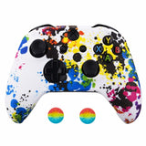 For Xbox One X S Controller Gamepad Camo Silicone Cover Rubber Skin Grip Case Protective