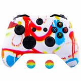 For Xbox One X S Controller Gamepad Camo Silicone Cover Rubber Skin Grip Case Protective
