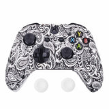 For Xbox One X S Controller Gamepad Camo Silicone Cover Rubber Skin Grip Case Protective