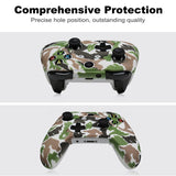 For Xbox One X S Controller Gamepad Camo Silicone Cover Rubber Skin Grip Case Protective