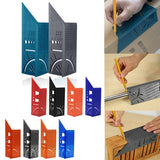 3D Angle Measuring Square Woodworking Scribe Measuring Ruler Measure Tool