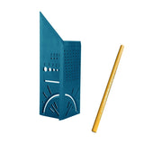 3D Angle Measuring Square Woodworking Scribe Measuring Ruler Measure Tool