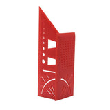 3D Angle Measuring Square Woodworking Scribe Measuring Ruler Measure Tool