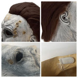 Halloween Michael Myers Mask Scary Mask Headgear Cosplay Props Demon Mask Headgear Accessory