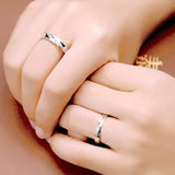 NEHZY 925 Sterling silver woman New Lady fashion opening wave of high-quality crystal stone jewelry vintage ring