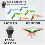 Anti-fog Mask Holder For People Who Wear Glasses Outdoor Anti-fog Nose Strips Bridge Wire Clips Ties For Diy Craft Mask Making
