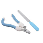 2 Pieces / Set of Stainless Steel Pet Cat Dog Toenail Care Set