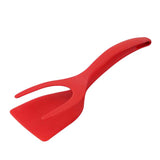 2 in 1 Non-Stick Fried Egg Turners Pancake Toasted Bread Grip and Flip Spatula Kitchen Utensils Cooking Tool Kitchen Accessories