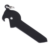 EDCGEAR Outdoor Portable Key Chain Fold Pocket Knife Peeler Bottle Opener Mini Camping Tool