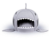 ssss  2018 Novelty Soft Dog Cat Bed Shark Mouse Shape Washable Dog house Pet Sleeping Bed With Removable Cushion free shipping