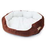 ssss  2018 Pet Dog Bed Warming Dog House Soft Material Dog Cat Kennel Warm Winter for Dog Pet Products Cat Goods for pets mascotas