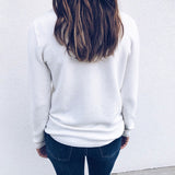2019 Autumn Fashion Solid Blouse Women Knitted Top Lace High Neck Button Long Sleeve Pullover female Pullover Ladies Tops Tunics