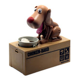 2019 Cute Dog Model Piggy Bank Money Save Pot Dog Piggy Bank For Money Automated Coin Boxes Safe For Money Box Birthday Gifts
