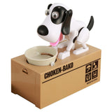 2019 Cute Dog Model Piggy Bank Money Save Pot Dog Piggy Bank For Money Automated Coin Boxes Safe For Money Box Birthday Gifts