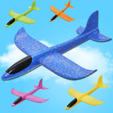 dasda  2019 DIY Hand Throw Flying Glider Planes Toys For Children Foam Aeroplane Model Party Bag Fillers Flying Glider Plane Toys Game