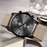 2019 Men Watch CHEETAH Brand Fashion Sports Quartz Watches Mens Leather Waterproof Chronograph Clock Business Relogio Masculino