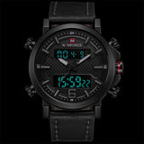 dasda  2019 NAVIFORCE New Men's Fashion Sport Watch Men Leather Waterproof Quartz Watches Male Date LED Analog Clock Relogio Masculino