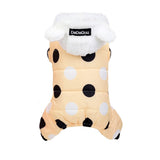 2019 New Dog Clothes Winter Pet Puppy ClothesProducts Big Dot Four-legged Coat Autumn And Winter Keep Warm Cat Dog Clothing - app80