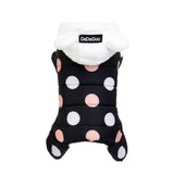 2019 New Dog Clothes Winter Pet Puppy ClothesProducts Big Dot Four-legged Coat Autumn And Winter Keep Warm Cat Dog Clothing - app80