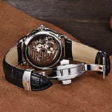 hello word  2019 PAGANI DESIGN Brand Fashion Leather Gold Watch Men Automatic Mechanical Skeleton Waterproof Watches Relogio Masculino Box