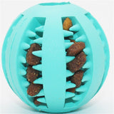 2019 Pet Dog Toys Toy Funny Interactive Elasticity Ball Dog Chew Toy For Dog Tooth Clean Ball Of Food Extra-tough Rubber Ball