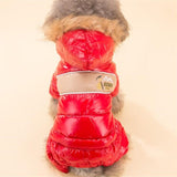 2019 Winter Pet Dog Clothes Super Warm Jacket Thicker Cotton Coat Waterproof Small Dogs Pets Clothing For French Bulldog Puppy