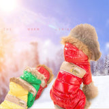 2019 Winter Pet Dog Clothes Super Warm Jacket Thicker Cotton Coat Waterproof Small Dogs Pets Clothing For French Bulldog Puppy