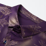 dasda  2019 new social long sleeve maple leaf designer shirts men slim fit vintage fashions men's shirt man dress jersey clothing 36565