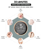 2020 Osenyuan 4in1 Icecool IPL Laser Hair Removal Permanent For Face Body Leg Bikini Electric Depiladora Laser Epilator
