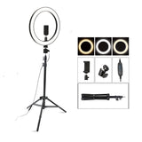 26cm/10inch LED Selfie Ring Light Dimmable LED Ring Lamp Photo Video Camera Phone Light ringlight For Live YouTube Fill Light