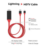 2M 8 Pin Lightning to HDMI HDTV AV Adapter Cable Adapter for iPhon 7 6s 6 Plus 5s iPad Air2 Screen Mirrorin