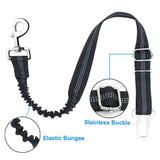 2pcs Elastic Pet Belt Pet Seat Belt Dog Cat Lead Leash for Small Medium Dogs Travel Clip Black Adjustable Harness Safe Seatbelt