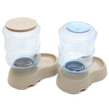 dasda  3.75L Dog Cat Large Automatic Feeder Drinker Food Water Dispenser Pet Bowl Dish