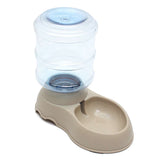 dasda  3.75L Dog Cat Large Automatic Feeder Drinker Food Water Dispenser Pet Bowl Dish