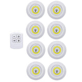 3W Cob Under Cabinet Light LED Wireless Bedroom lights With Remote Control Dimmable Wardrobe Night Lamp For Dormitory Closet
