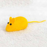 3pcs Cat Pet Supplies Simulation Rubber Flocking Vocal Mouse Toy