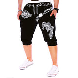 Sports Outdoor Men‘s Active / Basic Sport Sports Weekend Loose Active / Sweatpants / Shorts Pants - Letter Cotton White Black Blue L XL XXL