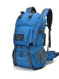 40 L Rucksack Lightweight Rain Waterproof Ultra Light (UL) Stretchy Outdoor Hiking Camping Traveling 120g / m2 Polyester Knit Stretch Jacinth +Gray Khaki Burgundy / Wear Resistance