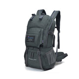 40 L Rucksack Lightweight Rain Waterproof Ultra Light (UL) Stretchy Outdoor Hiking Camping Traveling 120g / m2 Polyester Knit Stretch Jacinth +Gray Khaki Burgundy / Wear Resistance
