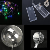 20inch 36 Inch Luminous Led Balloon Transparent Round Bubble Decoration Birthday Party Wedding Decor LED Balloons Christmas Gift