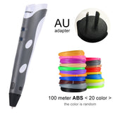 Myriwell 3D Pen Original DIY 3D Printing Pen With 100M ABS/PLA Filament Creative Toy Gift For Kids Design Drawing