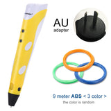 Myriwell 3D Pen Original DIY 3D Printing Pen With 100M ABS/PLA Filament Creative Toy Gift For Kids Design Drawing