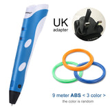 Myriwell 3D Pen Original DIY 3D Printing Pen With 100M ABS/PLA Filament Creative Toy Gift For Kids Design Drawing